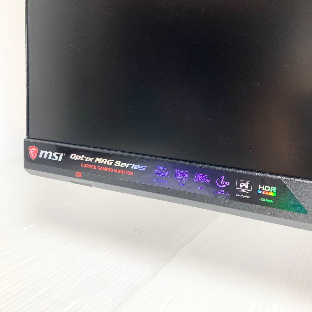 極美品 MSI Optix MAG272C ゲーミングモニター ディスプレイ