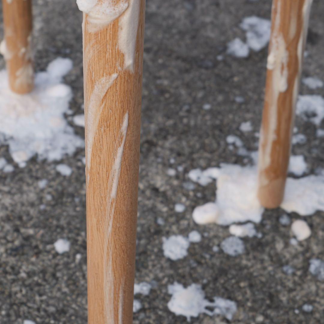 HAY スツール　オーク無垢材リフィニッシュ済み