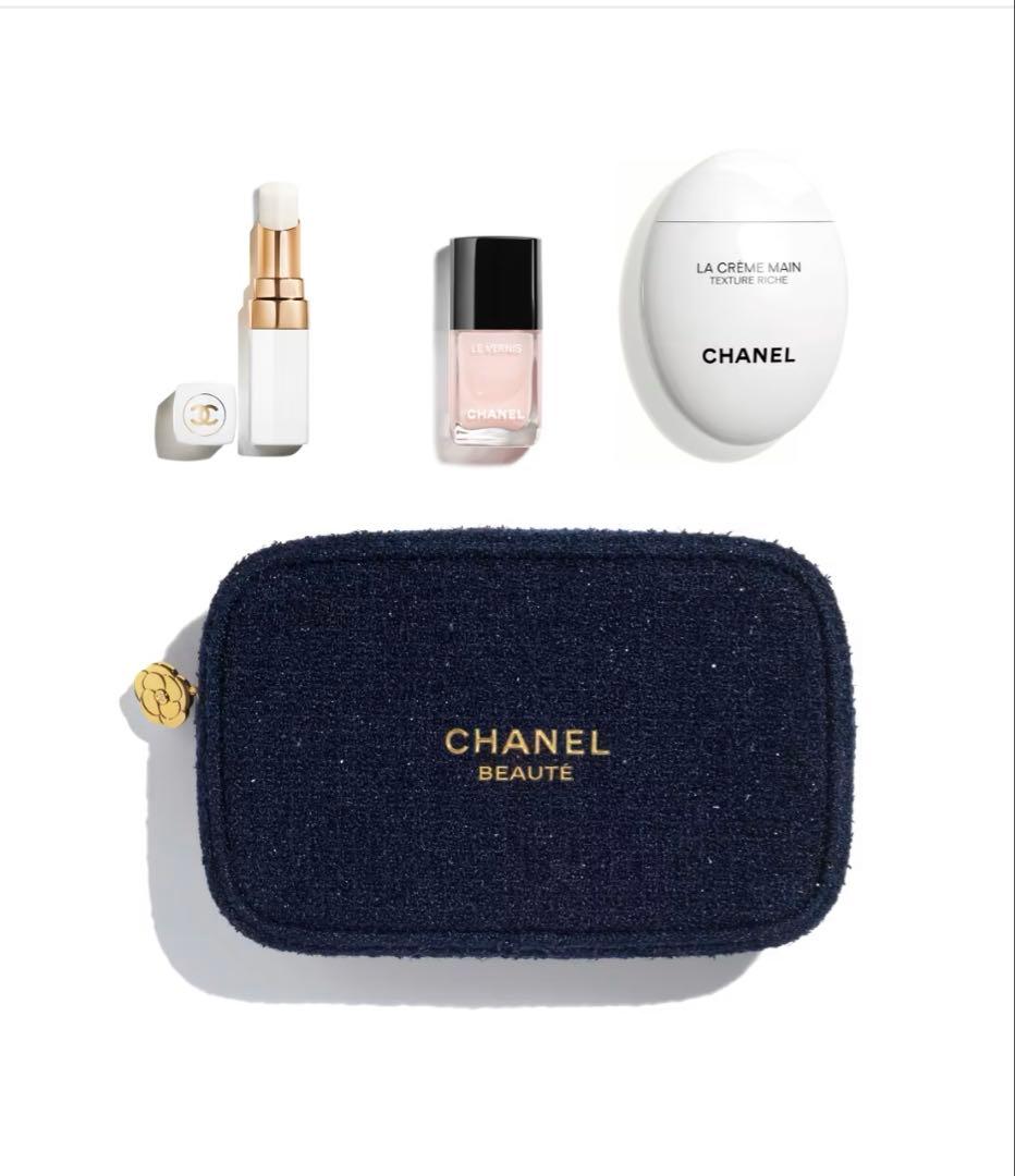 CHANEL リップアンドネイルケアセット シャネル コフレ2025ラッピング込