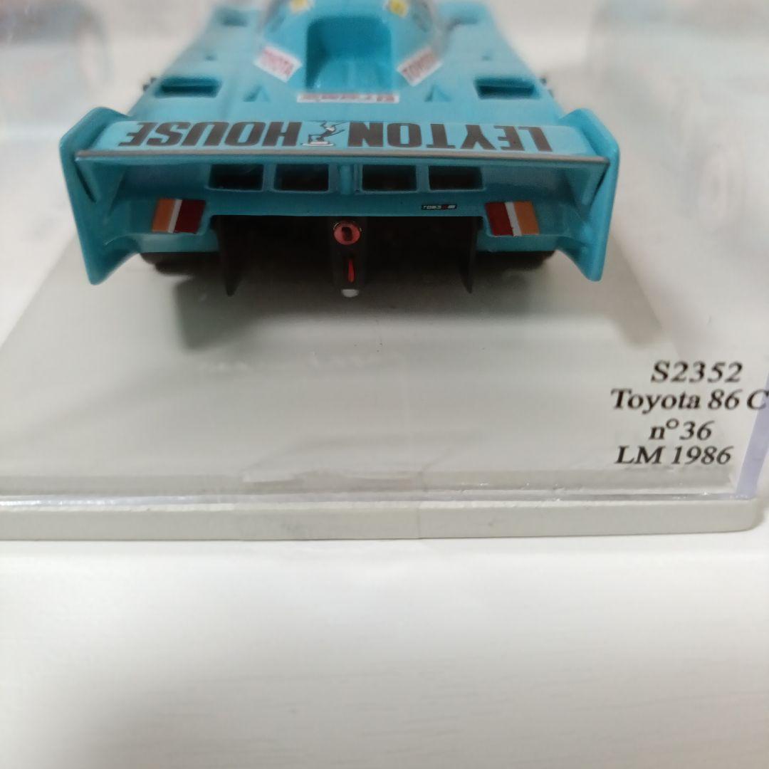 1/43 スパーク トヨタ 86C LEYTON HOUSEルマン1986