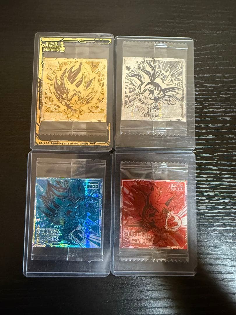 ドラゴンボール超戦士ウエハースシール 未開封セット