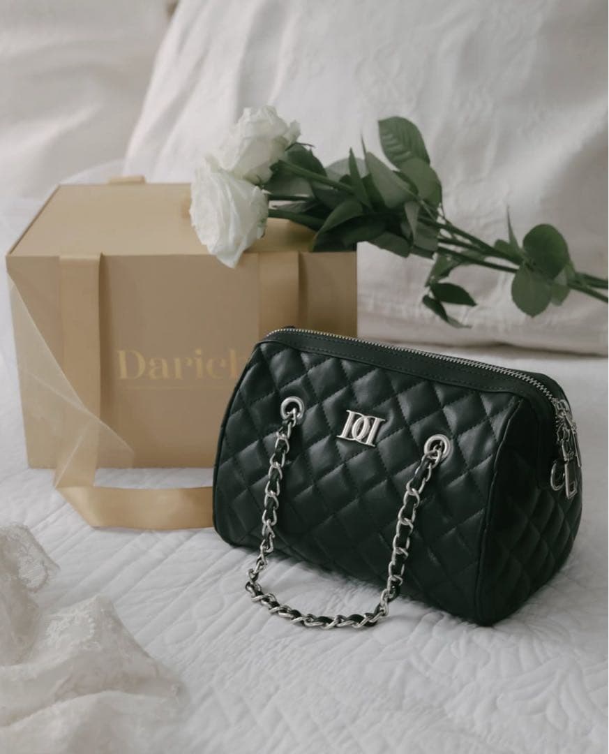 【新品】Darich ダーリッチ キルティングミニボストンバッグ ノベルティ
