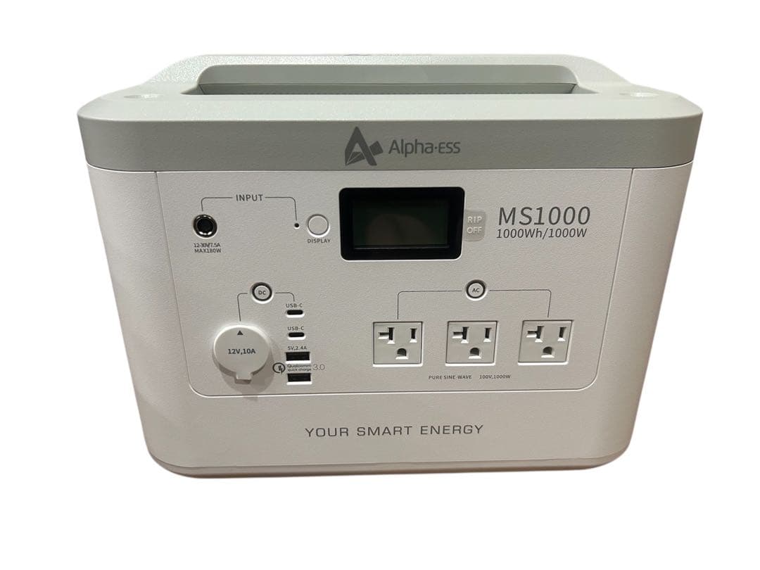 AlphaESS ポータブル電源 MINI SMILE MS1000 入手困難品