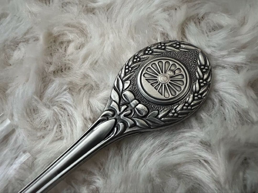 日本国有鉄道　カトラリーセット 鉄道旗（国鉄社旗）スプーン＆フォークセット