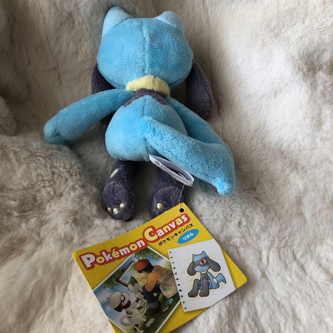ポケモンセンター　ポケモンキャンバス　ぬいぐるみ　リオル