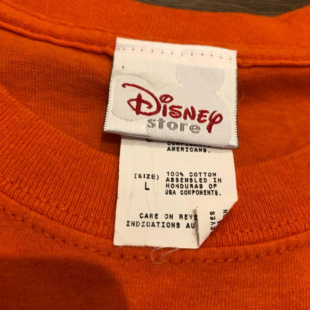 ディズニーヴィンテージロゴTシャツオレンジLサイズファンタジア