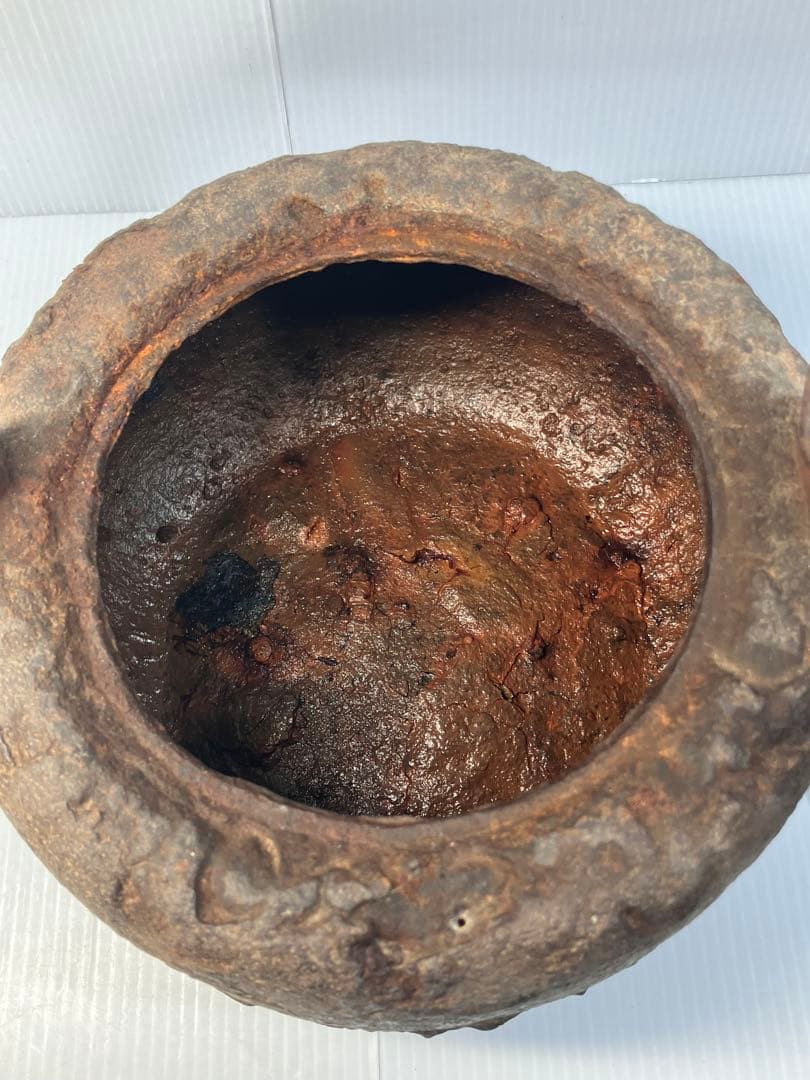 A【鉄瓶 / 薬缶/急須】工芸品 囲炉裏　金属工芸 アンティーク