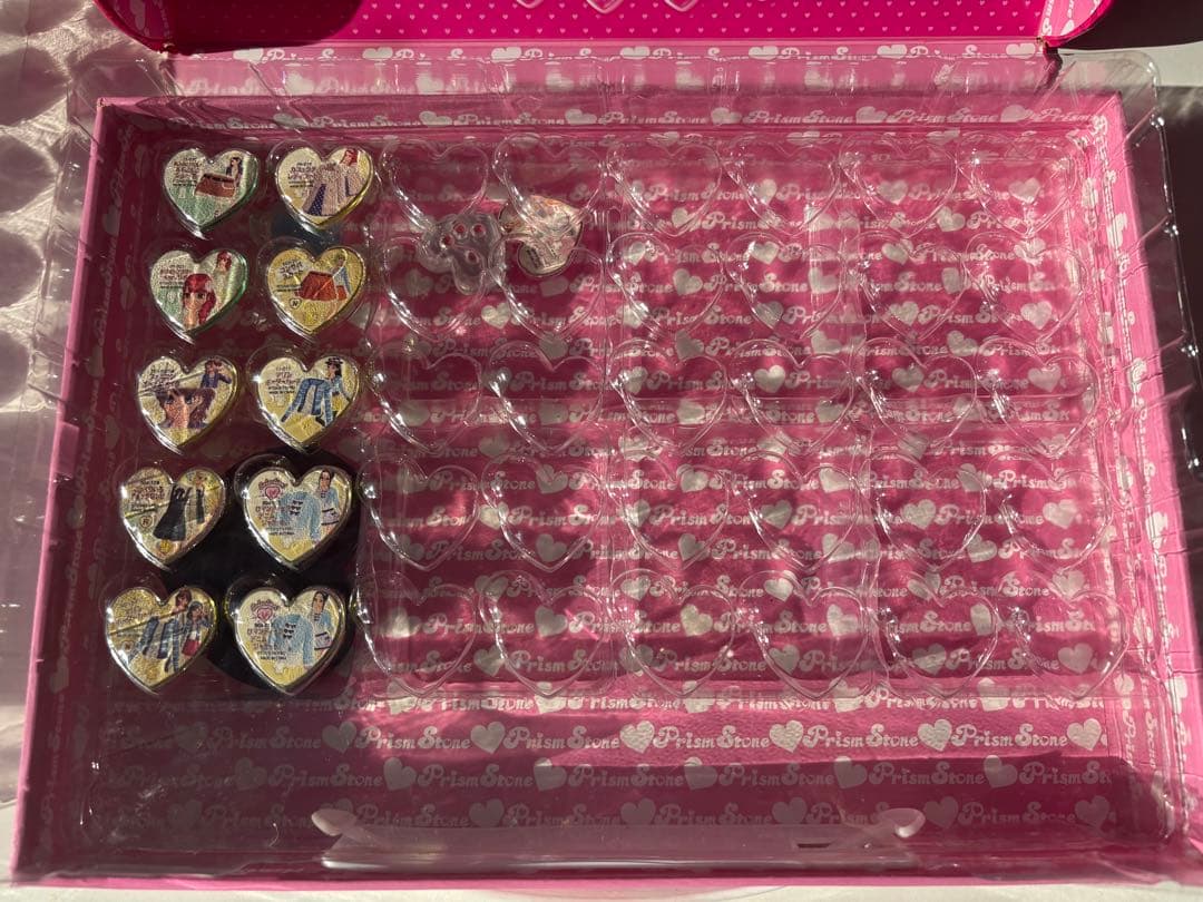 プリティーリズム　トランク　プリズムストーン55個プリズムメモリーパス付き