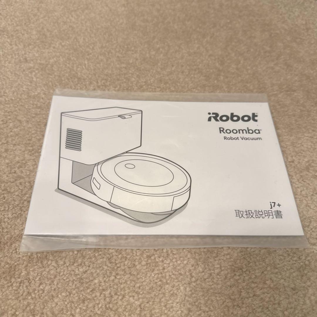 iRobot ルンバ j7+ クリーンベース付き／付属品あり ※要バッテリー交換