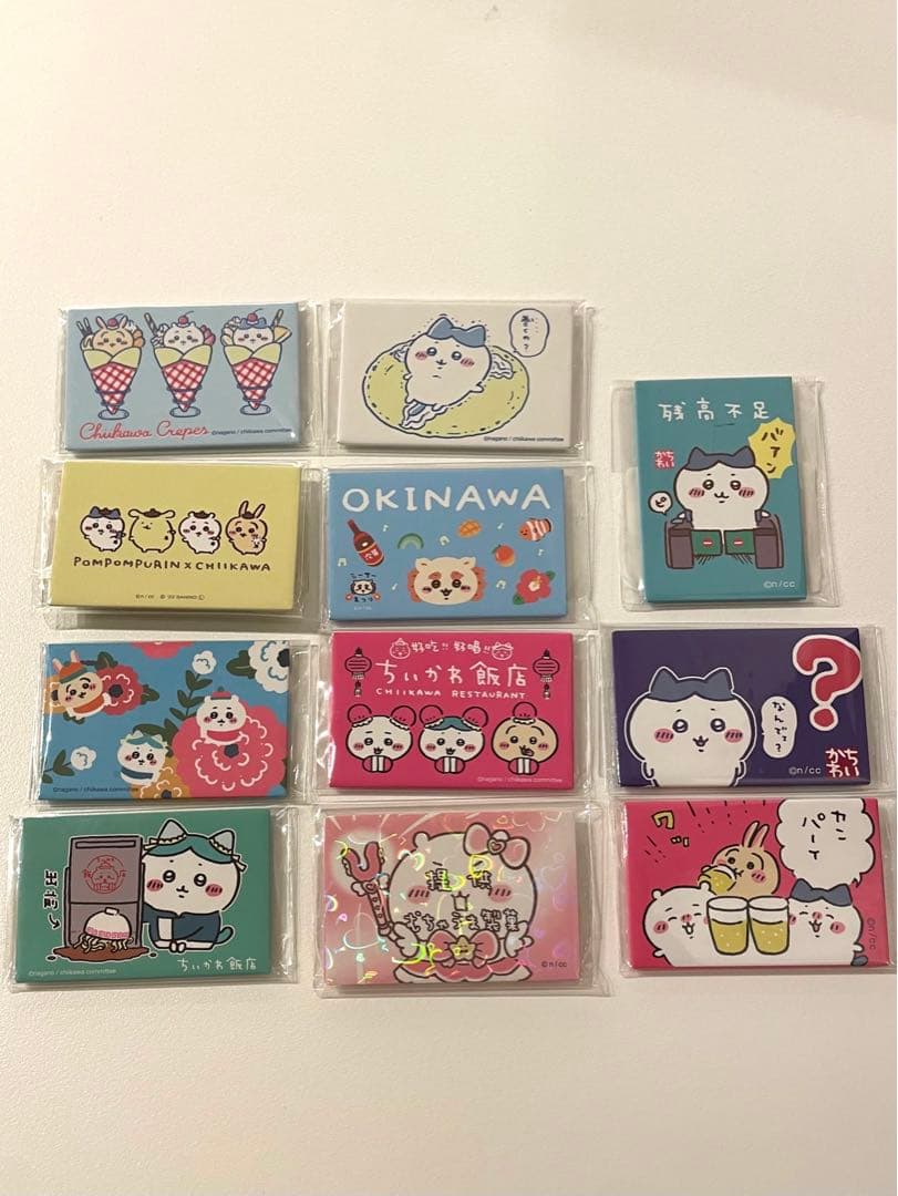 ちいかわ　スクエアマグネット　まとめ売り