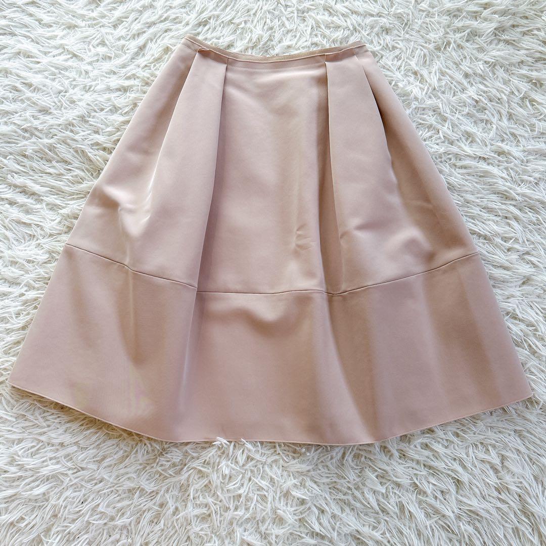 美品★FOXEY バロンスカート アンティークベージュ　希少サイズ　34