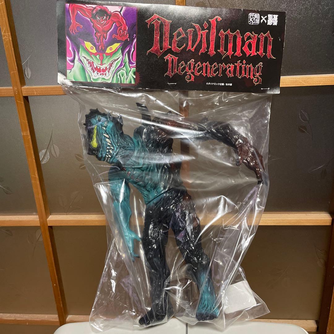 【ぽてち】暗黒エンターテイメント　デビルマン　devilman ソフビ