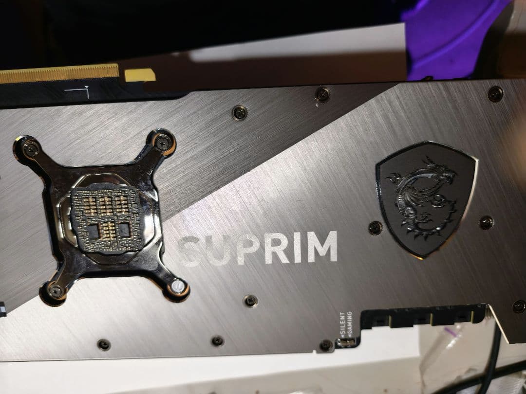 グラフィックボード・グラボ・ビデオカード MSI GeForce RTX 3080ti SUPRIM