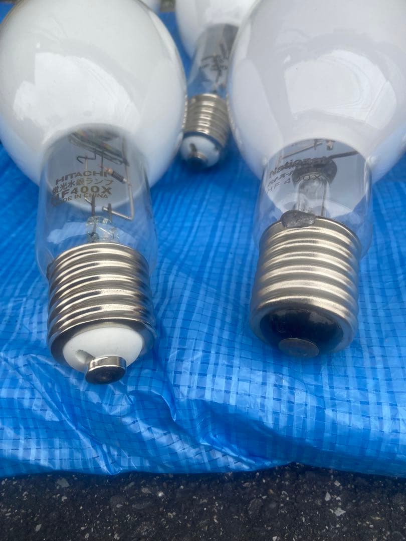中古品、水銀灯ランプ　5個 HF400X