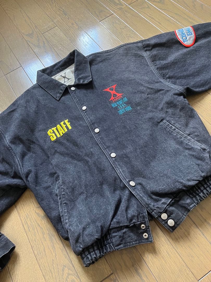 【非売品】 X JAPAN ライブスタッフジャケット ライブスタッフ　Lサイズ
