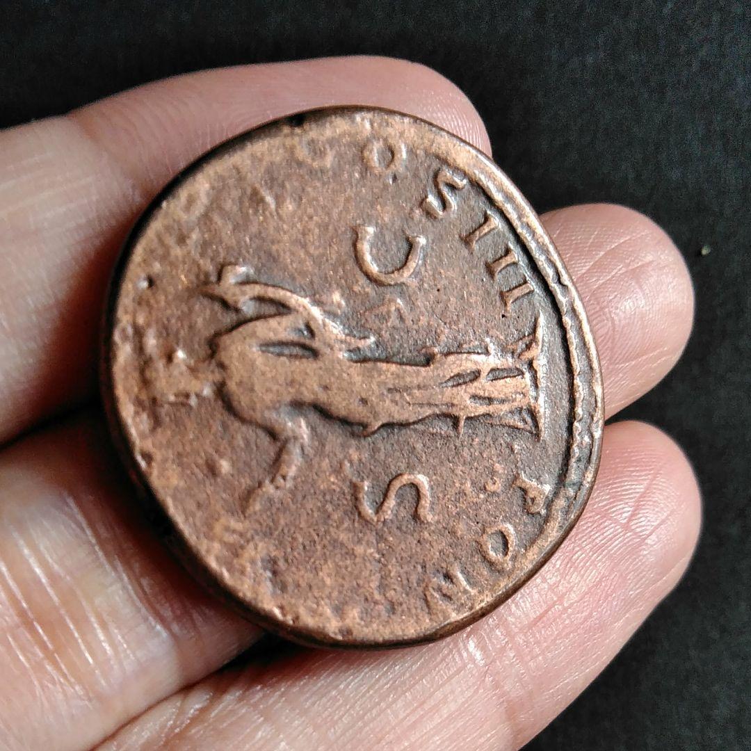 ローマ　　硬貨　特大　複製