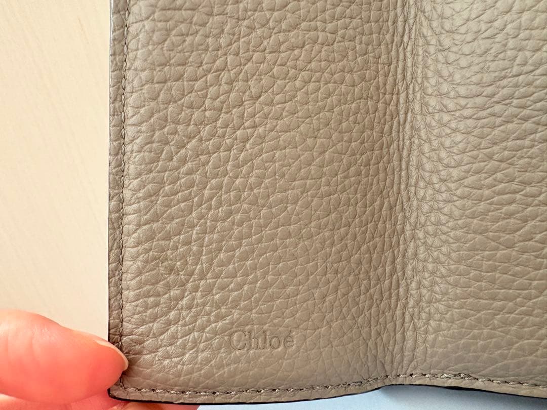 【美品】クロエ　三つ折り財布　スモールトリフォールドウォレット