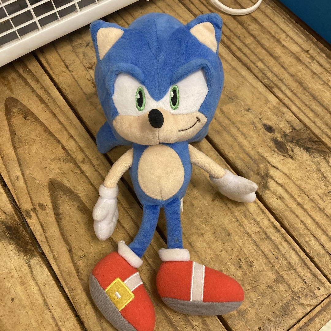 三栄貿易　ソニック ヘッジボッグ　ぬいぐるみ　レア