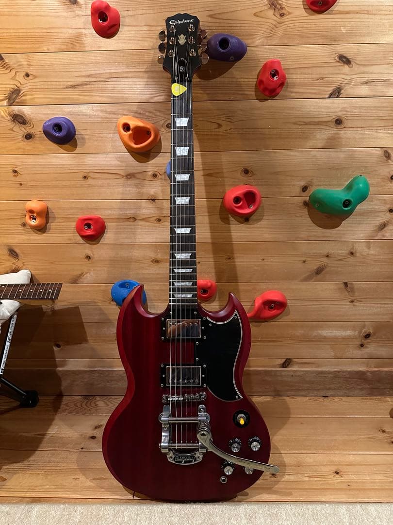 Epiphone SG bigsby スタイル 美品