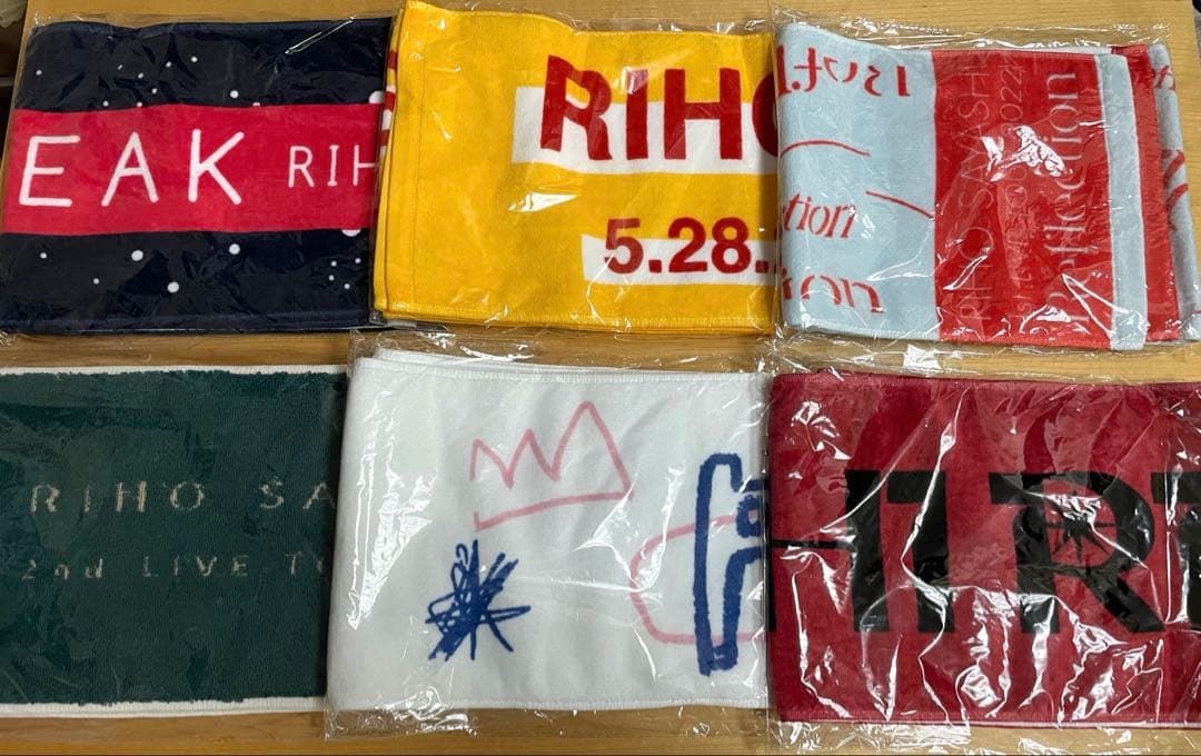 【バラ売り可】鞘師里保マフラータオル5枚セット