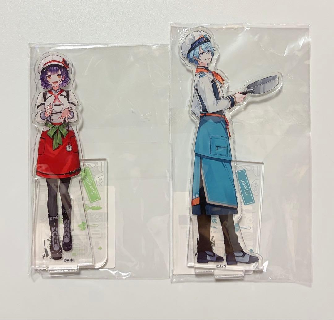 にじさんじ スイパラ 七瀬すず菜 渚トラウト アクリルスタンド