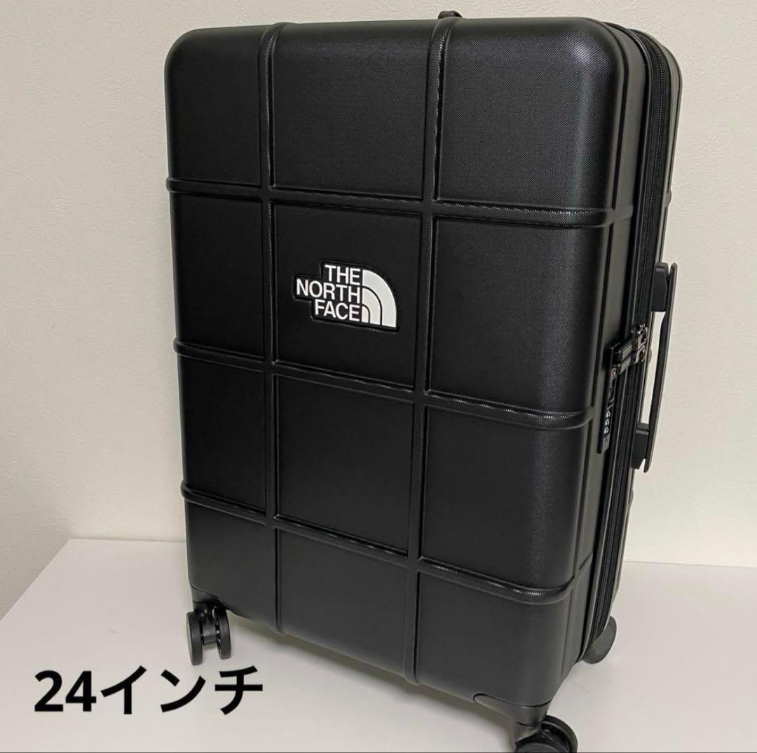 ノースフェイス スーツケース24インチ キャリーバッグ ブラック