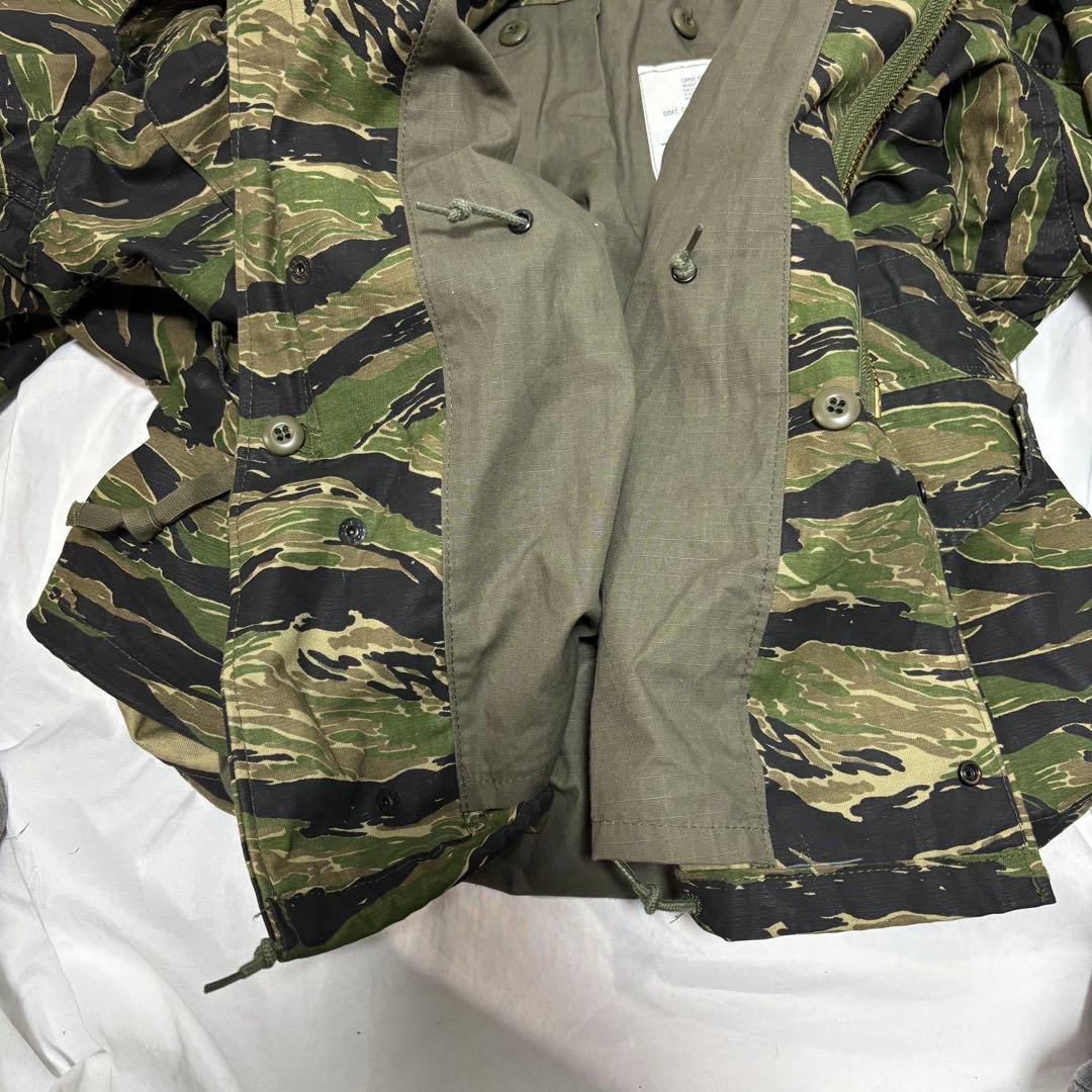 民間品　USA製　米軍　M-65 フィールド ジャケット　タイガーストライプ
