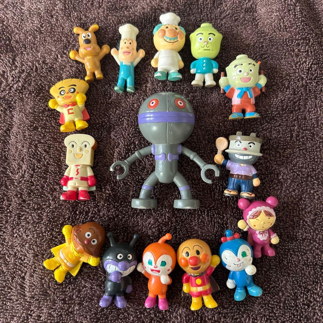 アンパンマン　フィギュア　だだんだん　ジャムおじさん　バタコさん　チーズ