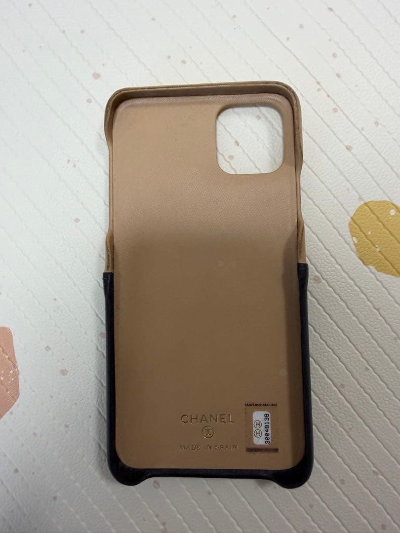 CHANEL シャネル iPhoneケース 11 Pro Max用 バイカラー