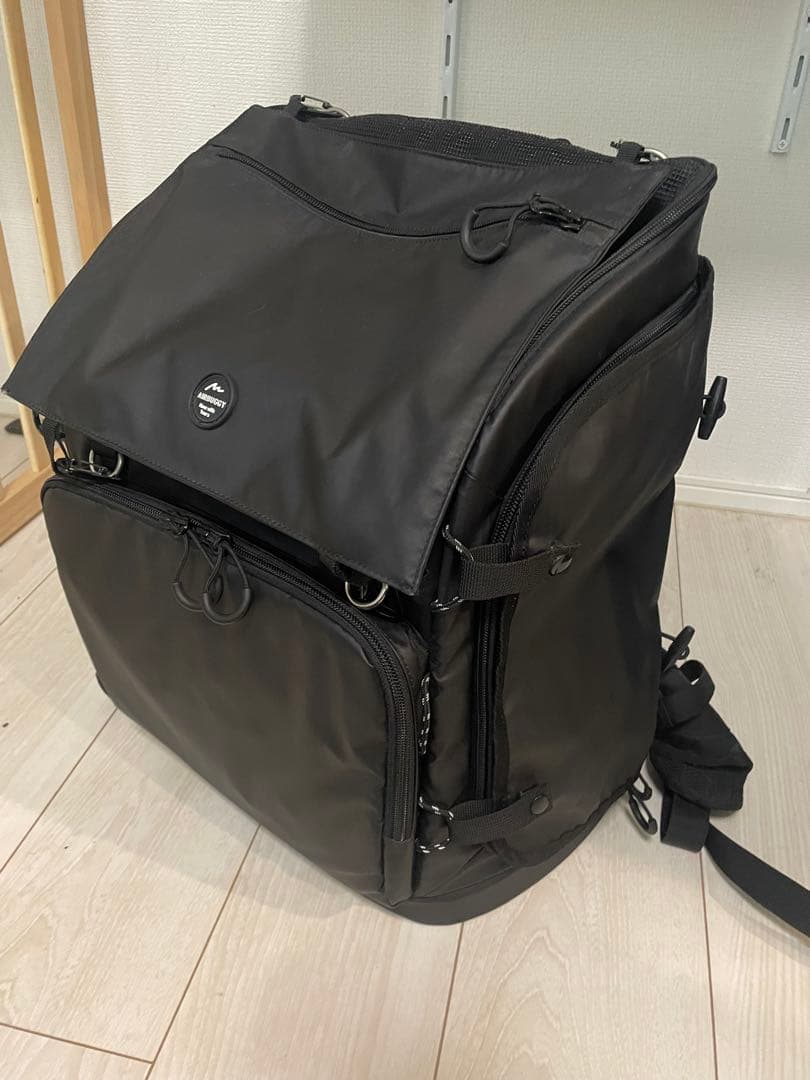 エアバギー 3WAY バックパックキャリー レギュラー 黒 AIRBUGGY