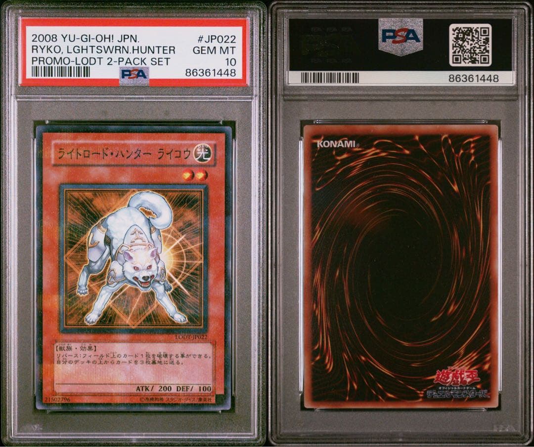 【即購入OK】世界に1枚　ライトロードハンター　ライコウ　パラレル　PSA10