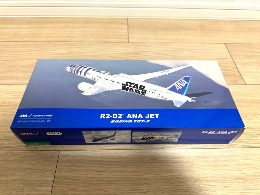 【限定・絶版】ANA R2-D2 ANA JET 1/200 B787-9 新品