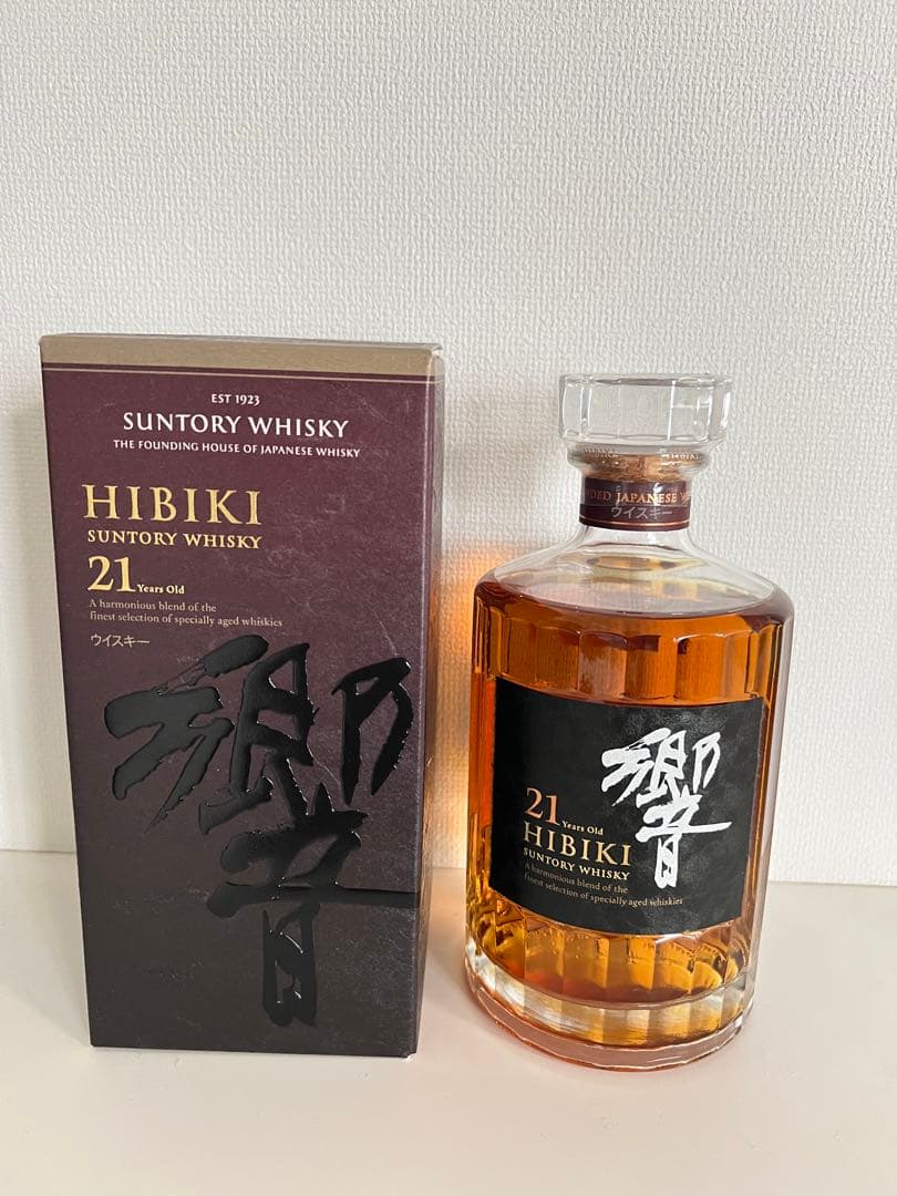 HIBIKI 21年 ウイスキー 専用ボックス付き
