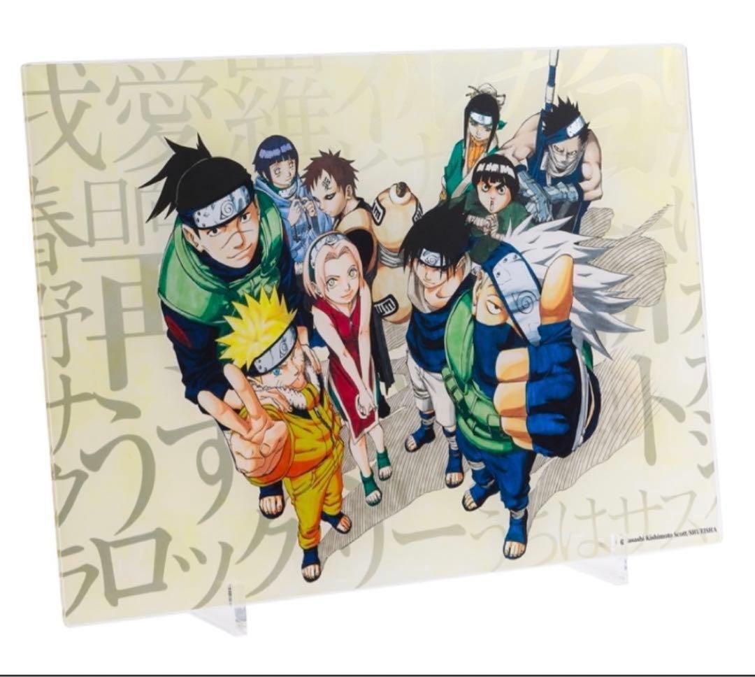 ナルト NARUTO 箔入りアクリルアート 魚眼レンズ アクリル