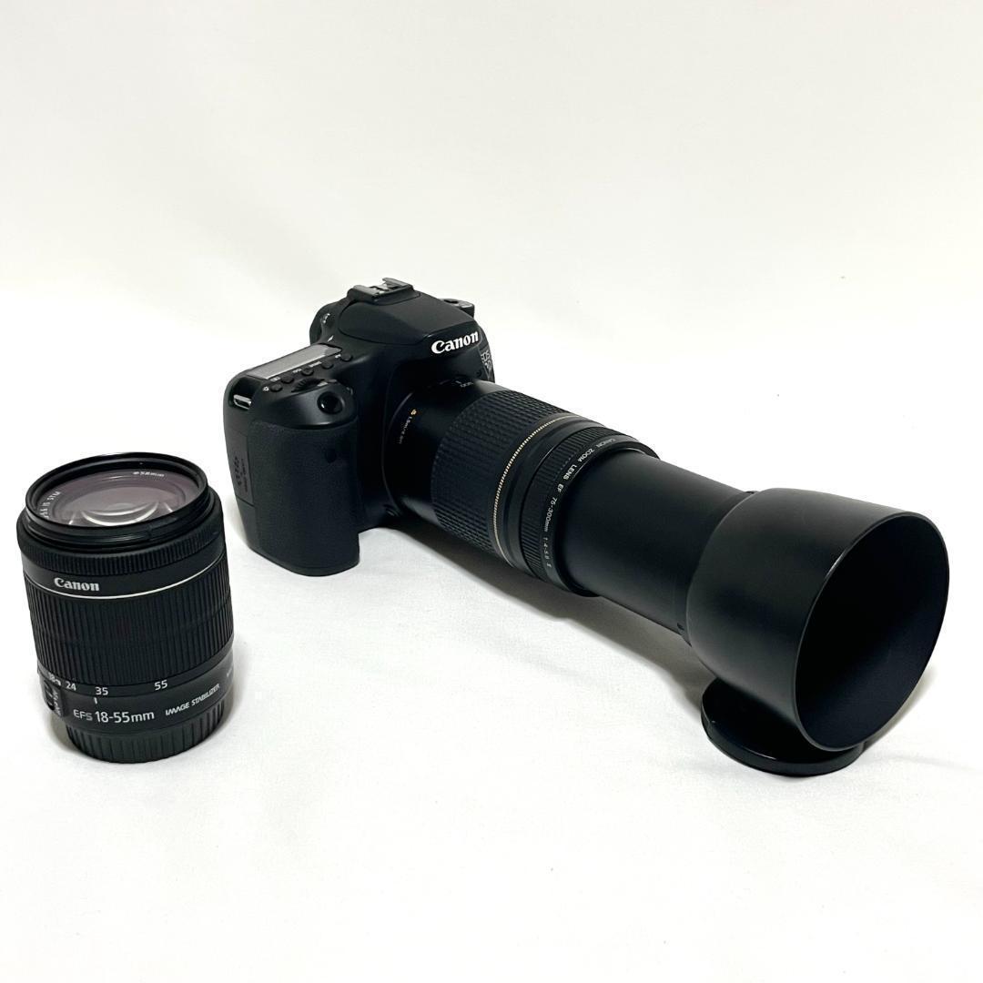 初心者セット❣️ Canon EOS 70D 超望遠Wレンズキット すぐ使える✨