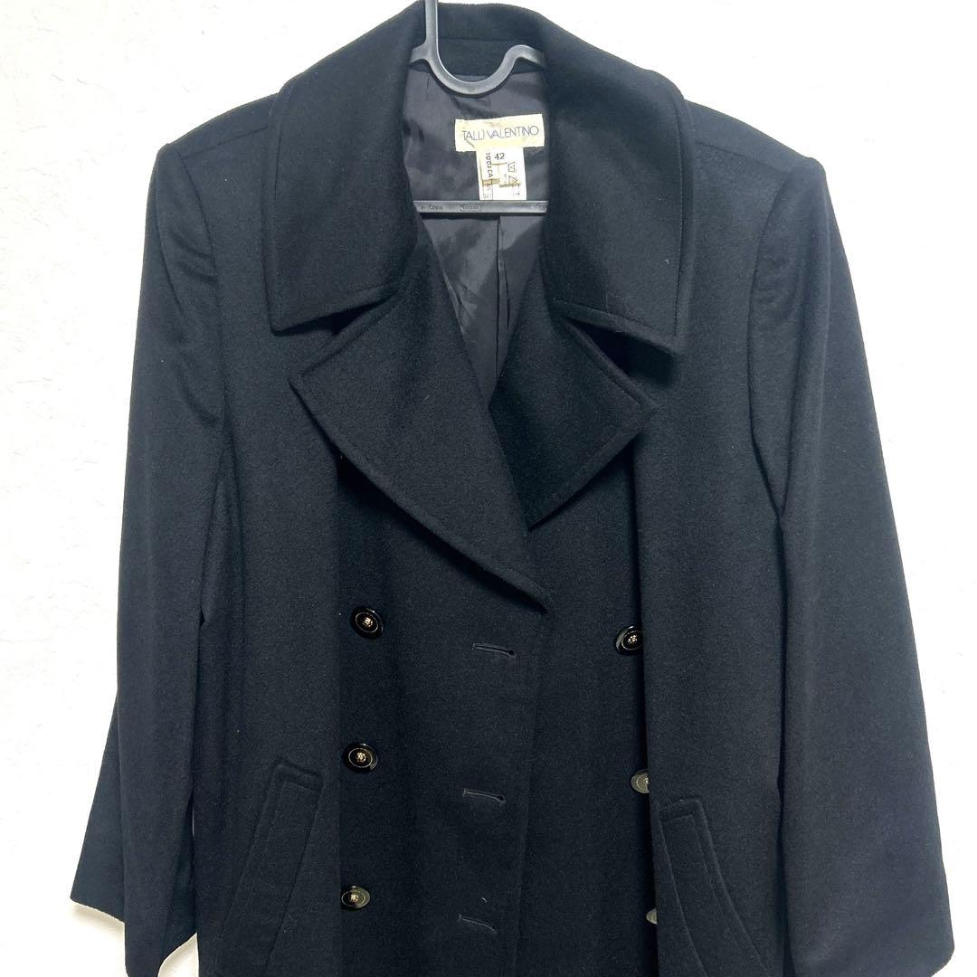 VALENTINO　チェスターダブルロングコート　カシミヤ100%