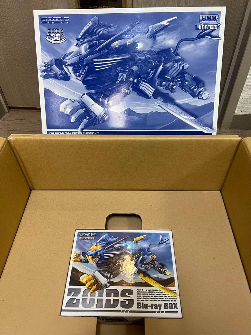 【激レア】ZOIDS BluRay BOX 完全初回生産限定版 フィギュア未組立