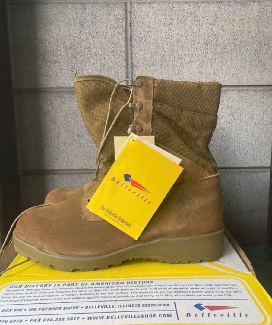 未使用 ミリタリーブーツ【BELLEVILLE GORE–TEX】31.5