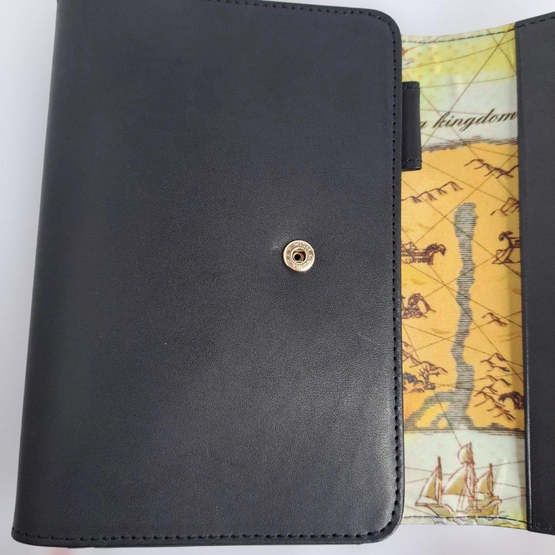 ほぼ日手帳　ONEPIECEコラボ　レザーカバー(ブラック)