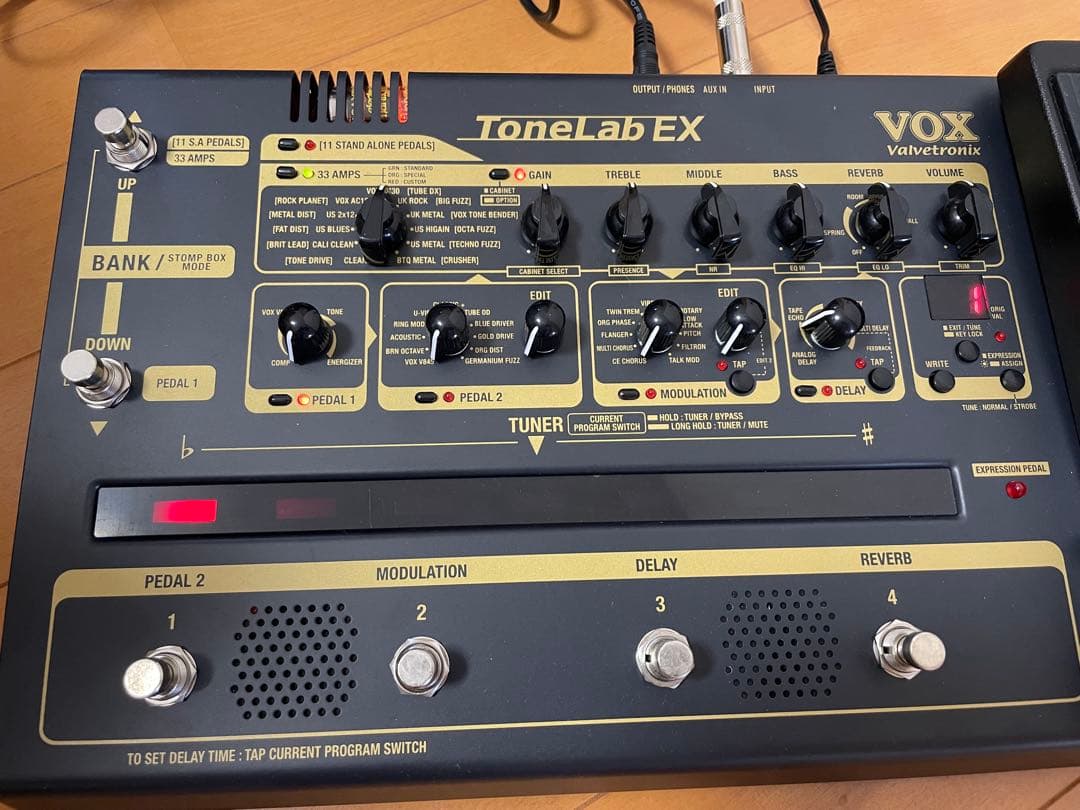 VOX ToneLab EX 真空管 マルチエフェクター 良品