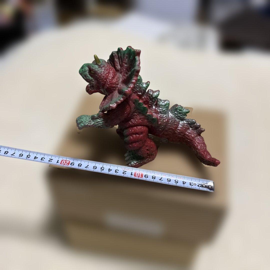 (激レア)(当時物)パチ　ポピーキングザウルス風　ジラース似　ソフビ　昭和レトロ