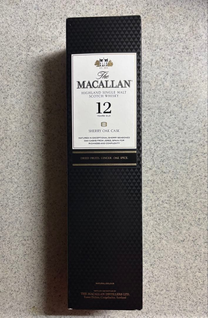 ウイスキー The Macallan 12 Year Old Sherry Oak Cask