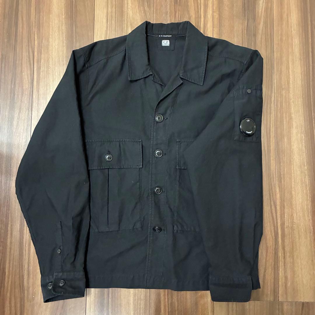 シーピーカンパニー シャツジャケット ブラック XSサイズ