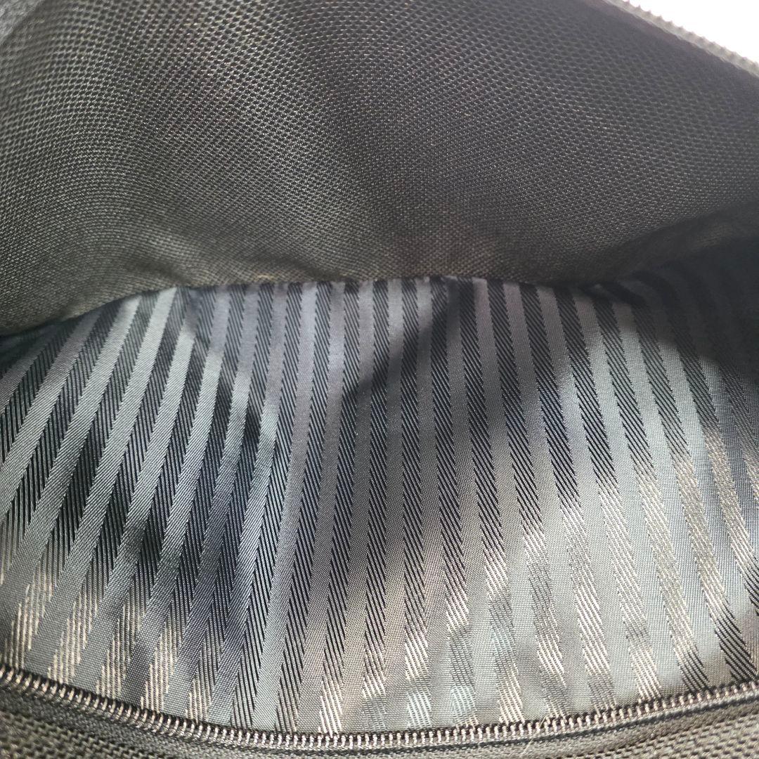 TUMI トゥミ　ナイロン　革　ハンドル　ブラック ビジネス　ハンド バッグ