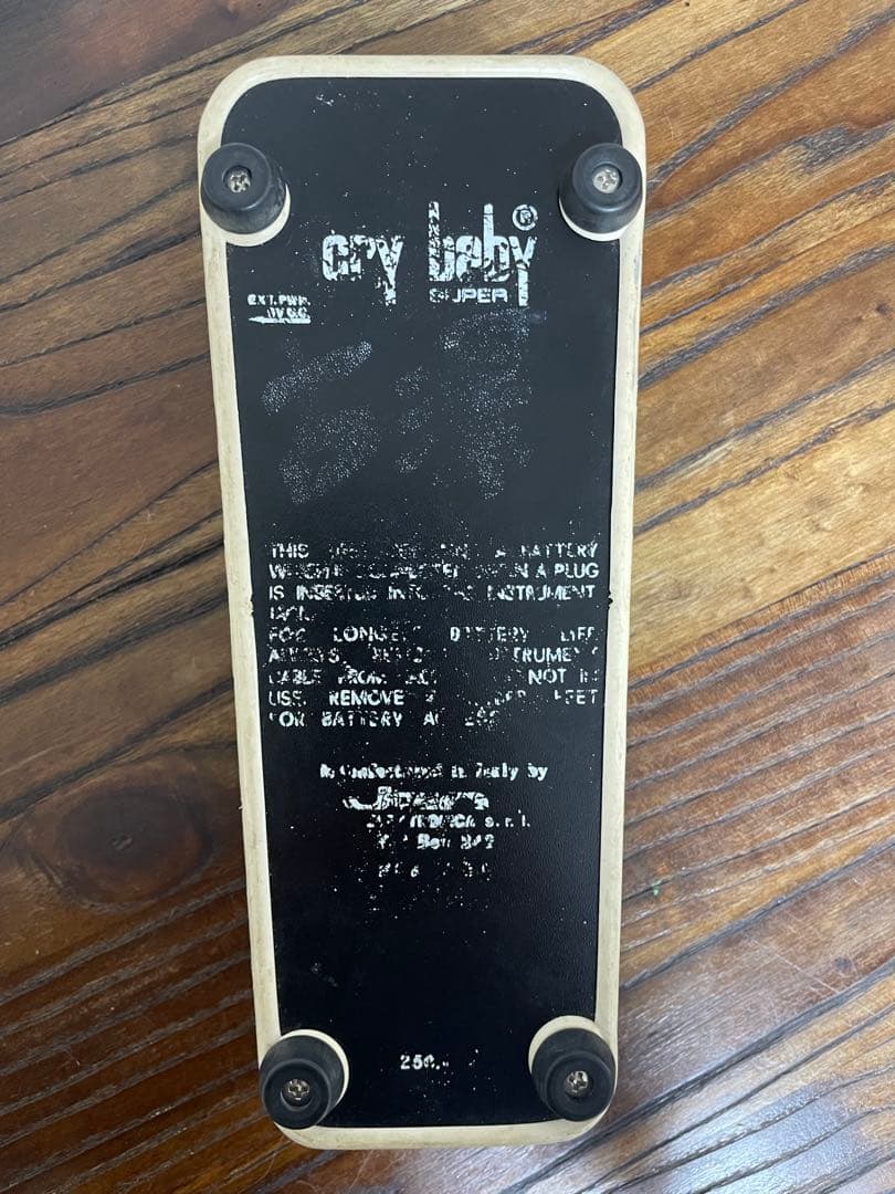 Jen Cry Baby super MOD ワウペダル