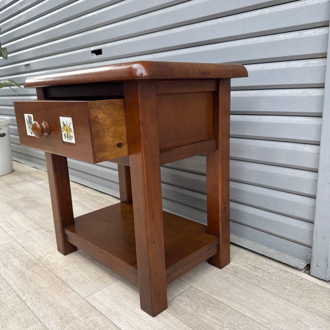 専用　スペイン製　タイル張り　サイドチェスト　アクタス　バレンシア　コンソール