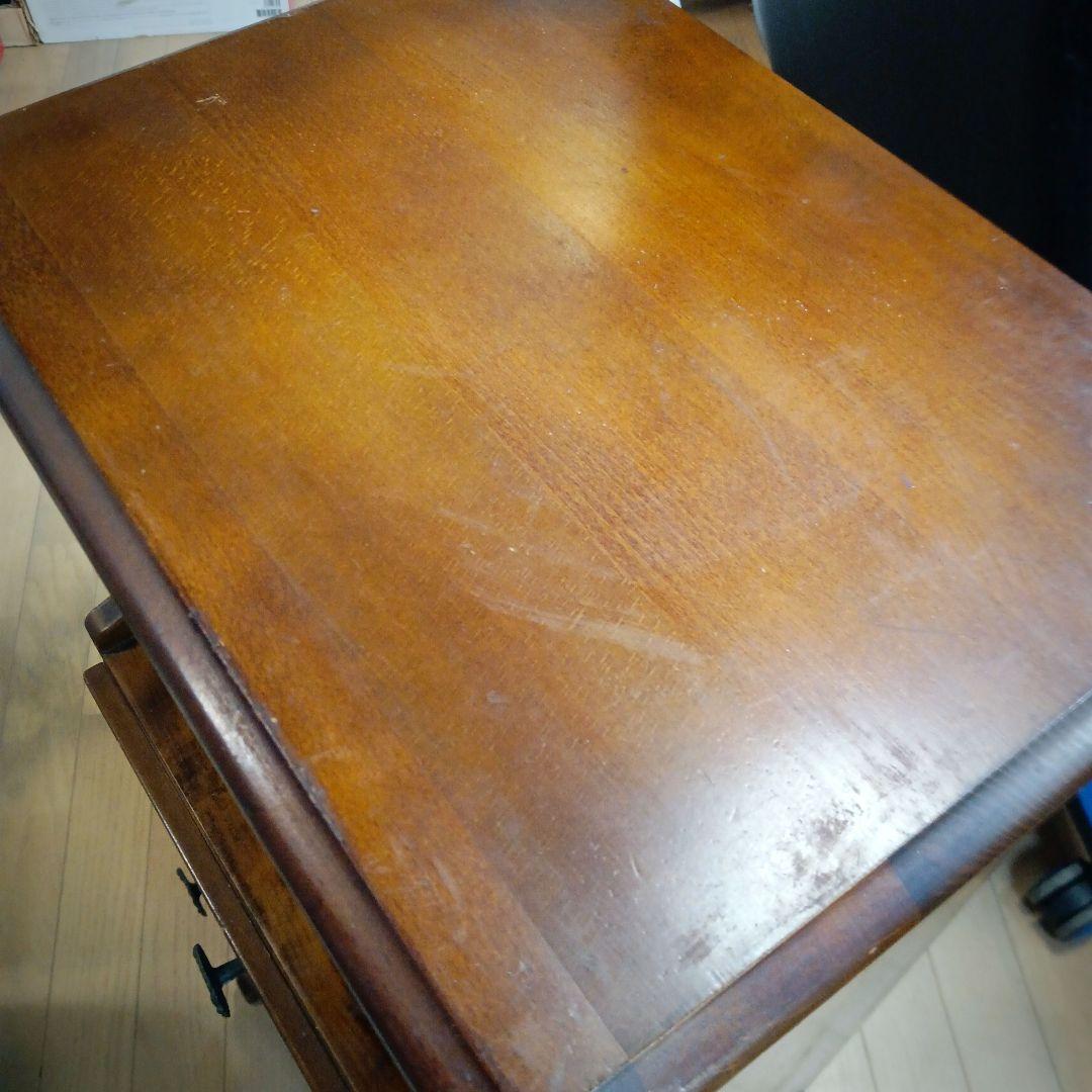 P369 Karimoku カリモク コロニアル 電話台 サイドラック 電話台