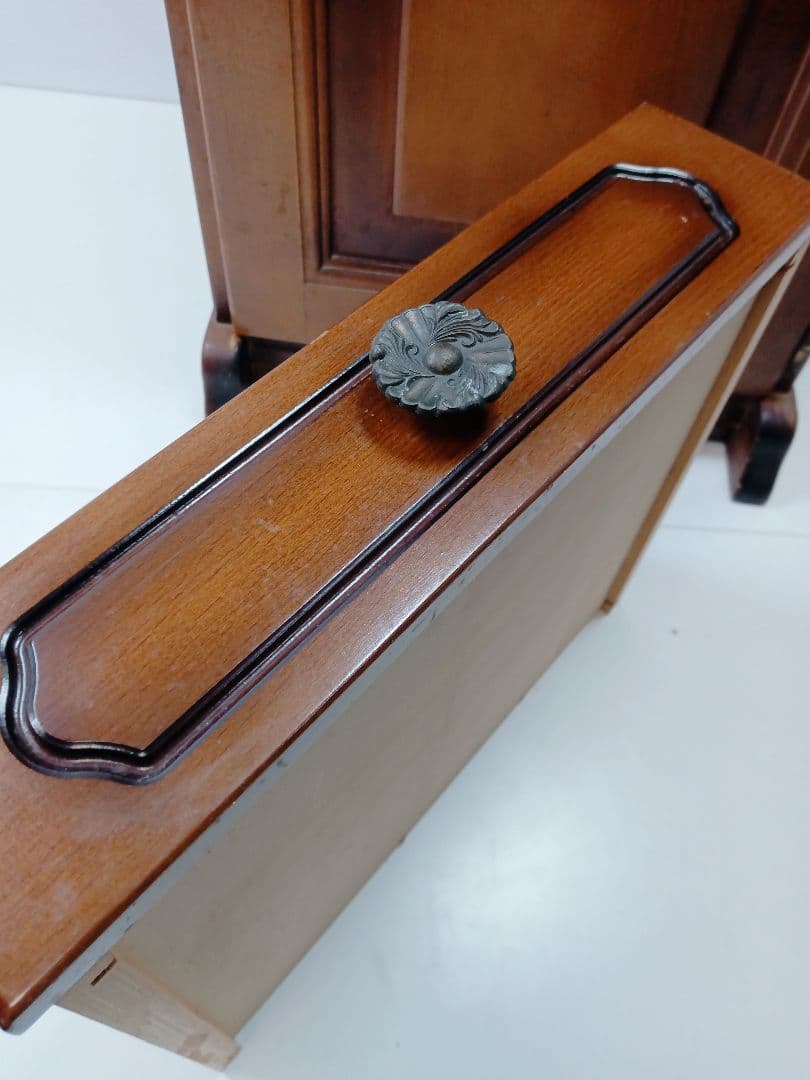 P369 Karimoku カリモク コロニアル 電話台 サイドラック 電話台