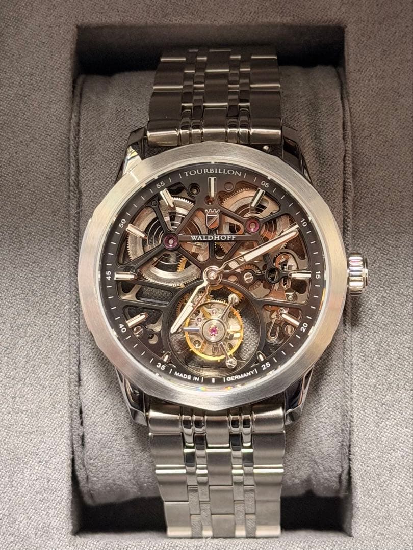 WALDHOFF トゥールビヨン 腕時計 THE VANGUARD V8