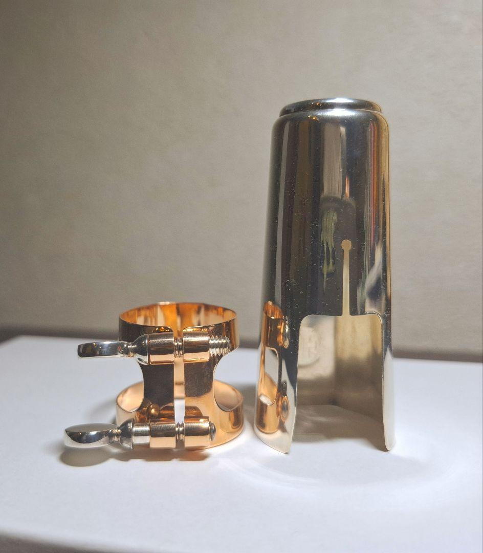 9/21まで値下げします⭐【クランポン】クラリネットリガチャー ピンクゴールド②